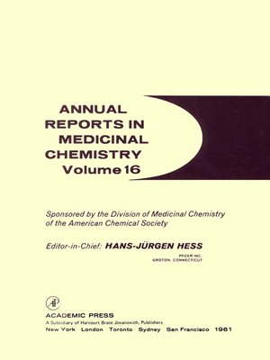 cover image of Annual Reports in Medicinal Chemistry